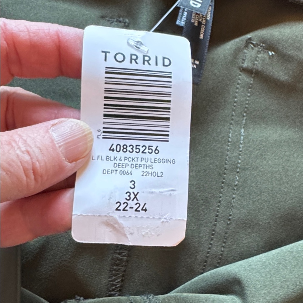 Torrid faux leather leggings - Picture 7 of 13
